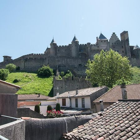 Le Saint Gimer, Terrasse Privee Avec Vue Cite Leilighet Carcassonne Eksteriør bilde